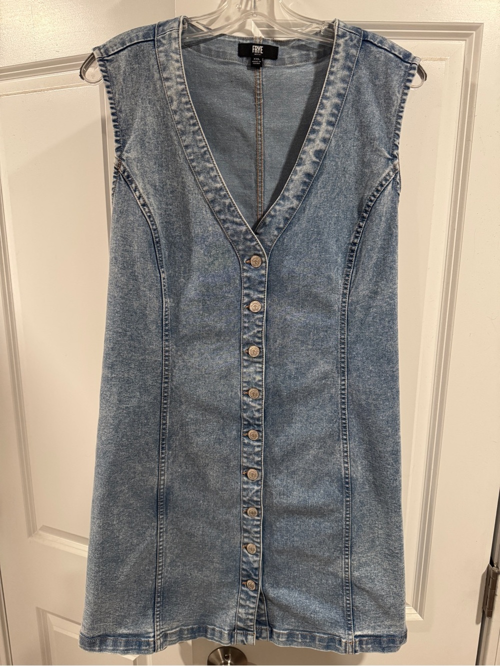 FRYE Denim Structured Dress